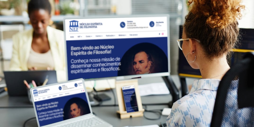 Site institucional como cartão de visitas digital